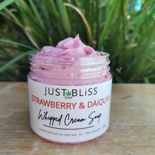Load image into Gallery viewer, WHIPPED BODY BUTTER: strawberry daiquiri (100g)
