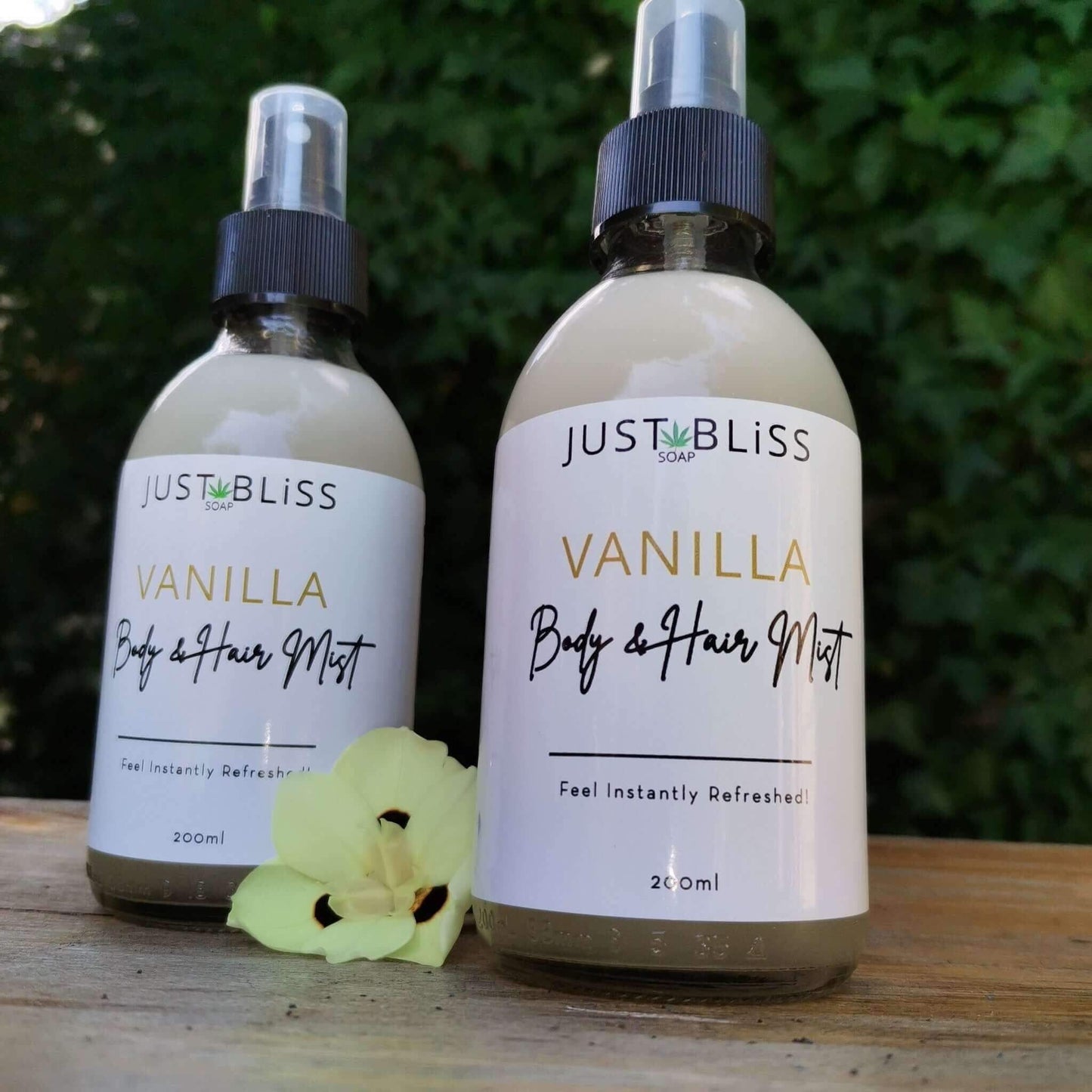 JUSTBLISS: body and hair mist: vanilla