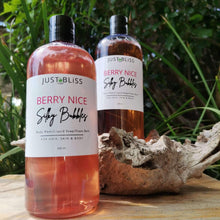Load image into Gallery viewer, JUSTBLISS: SILKY BUBBLES / LIQUID SOAP: berry nice (500ml)
