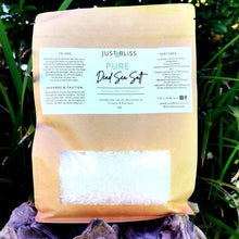 Load image into Gallery viewer, JUSTBLISS: bath salt: pure dead sea salt
