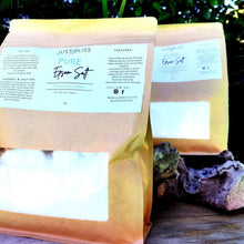 Load image into Gallery viewer, JUSTBLISS: bath salts: pure epsom salt

