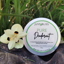 Load image into Gallery viewer, JUSTBLISS: DEODORANT: pure
