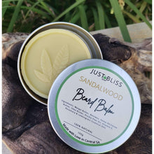 Load image into Gallery viewer, JUSTBLISS: beard balm: sandalwood
