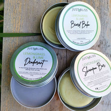 Load image into Gallery viewer, JUSTBLISS: GIFT BOX: lemongrass and lime (for him)
