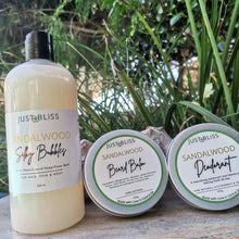 Load image into Gallery viewer, JUSTBLISS: GIFT BOX: sandalwood (box 4 for him)
