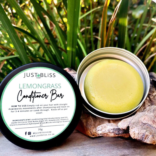 JUSTBLISS: HAIR CONDITIONER BAR: (in tin)