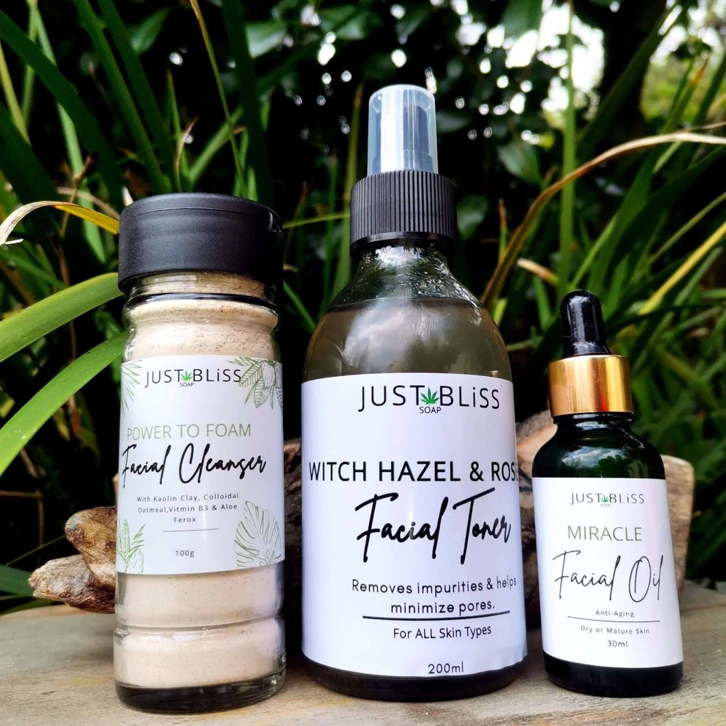 JUSTBLISS: COMBO SKINCARE: Starter Kit