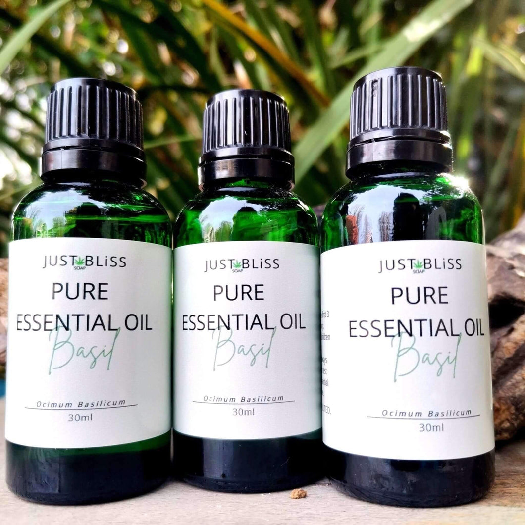 JUSTBLISS: ESSENTIAL OIL: Basil (Standard)