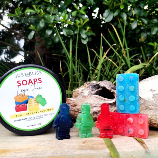 JUSTBLISS: SOAP BAR: Mini Lego Fun (Glycerine)