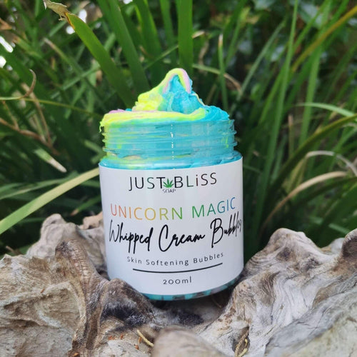JUSTBLISS: WHIPPED BODY BUTTER: unicorn magic (200ml)