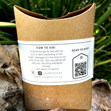 Load image into Gallery viewer, JUSTBLISS: SHAMPOO BAR REFILL: vanilla
