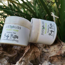 Load image into Gallery viewer, JUSTBLISS: Rooibos Tea BODY BUTTER: velvet pear

