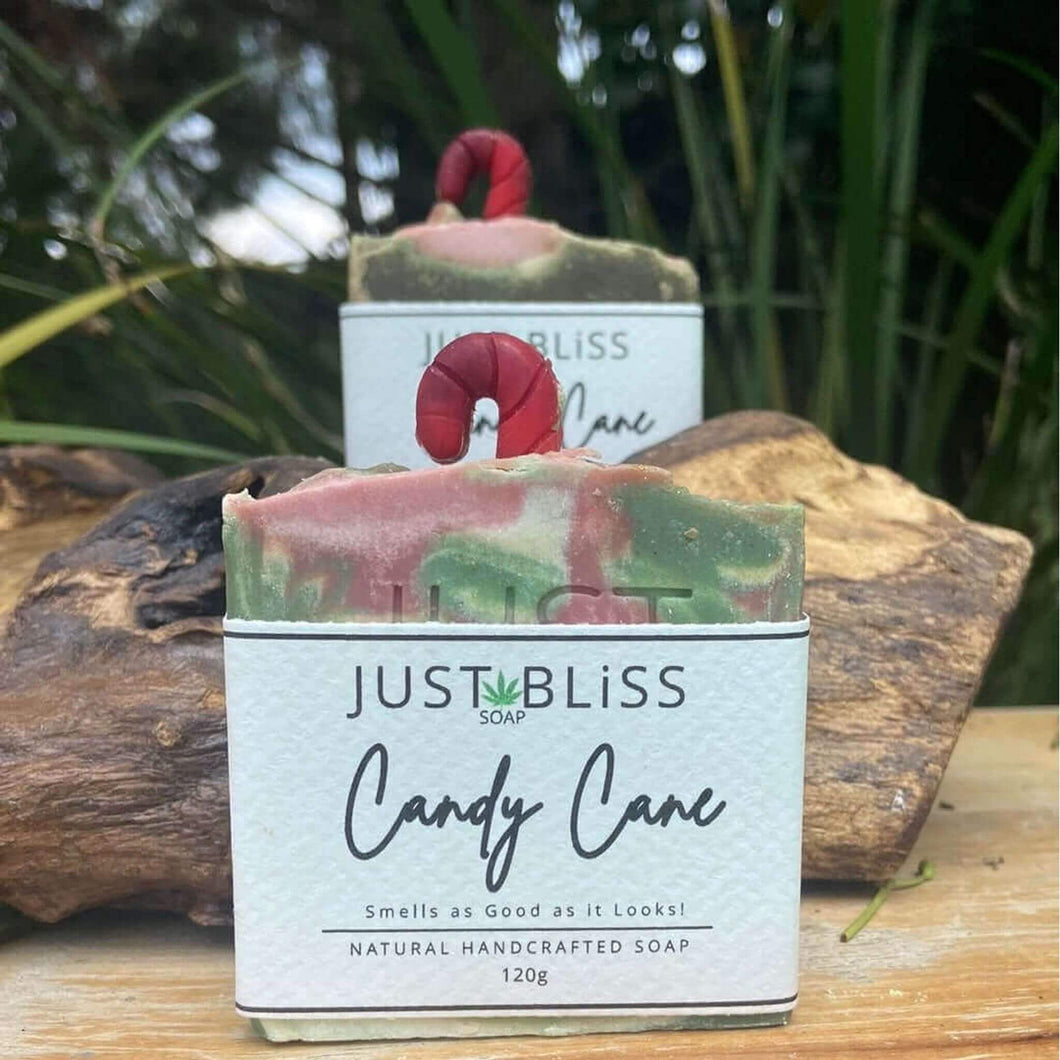 SOAP BAR: candy cane