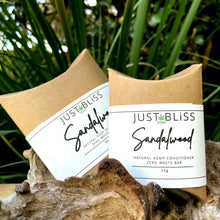 Load image into Gallery viewer, JUSTBLISS: SHAMPOO BAR REFILL: sandalwood
