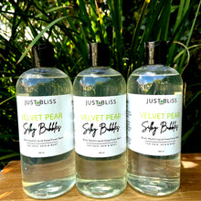 Load image into Gallery viewer, JUSTBLISS: SILKY BUBBLES: Velvet Pear (500ml)
