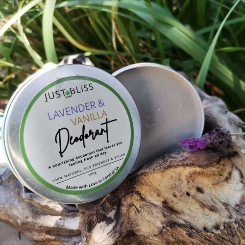 JUSTBLISS: DEODORANT: lavender and vanilla