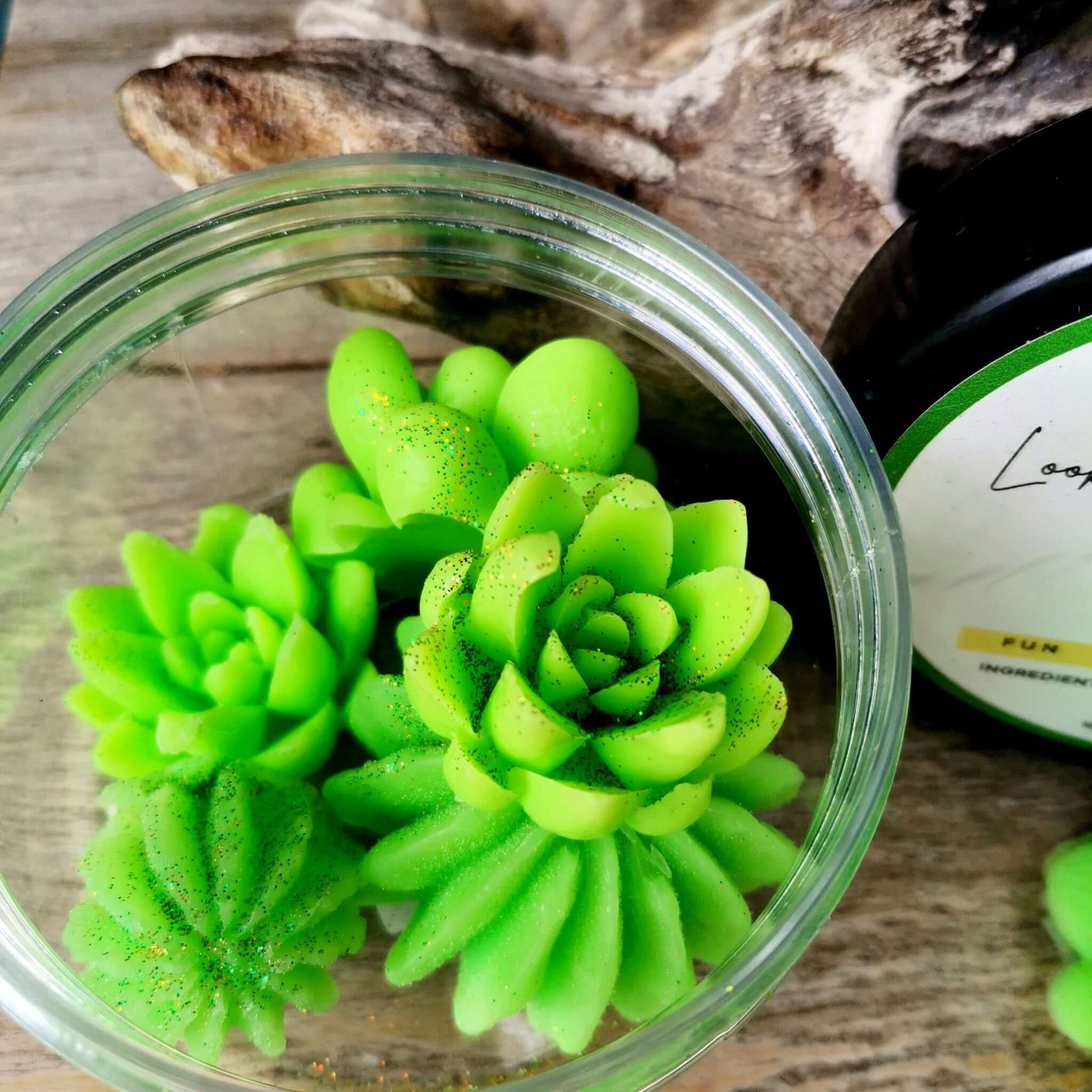 SOAP BAR: Looking Sharp Cactus Soaps in a Jar (Glycerine) - JUSTBLiSS Soap
